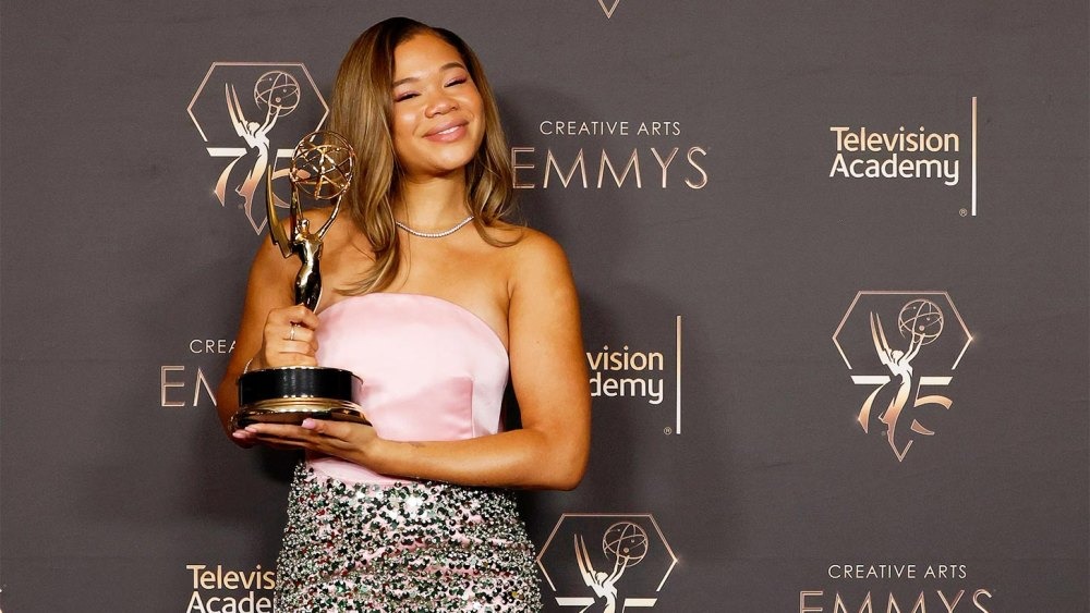 Storm Reid no Emmy Awards 2024 (Créditos: Getty Images)