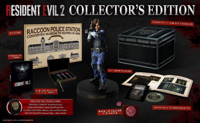 Edição de colecionador europeia (Resident Evil 2 Remake)