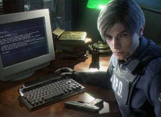 Edição especial japonesa de Resident Evil 2 Remake traz teclado em forma de “typewriter”! Leon S. Kennedy (Resident Evil 2 Remake, RE2 Remake)