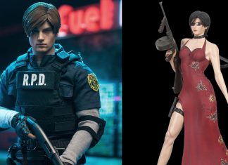 Colecionáveis de Leon e Ada