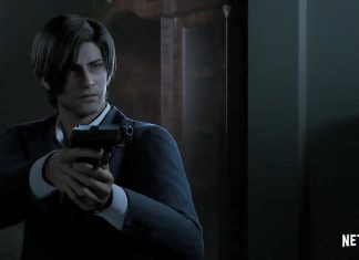 Leon em RESIDENT EVIL: Infinite Darkness