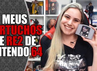 Meus Cartuchos de RE2 de Nintendo 64