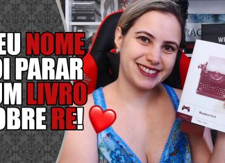 Meu NOME apareceu em um LIVRO sobre Resident Evil!