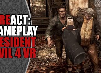 REact: Gameplay de Resident Evil 4 em VR (Oculus Quest)