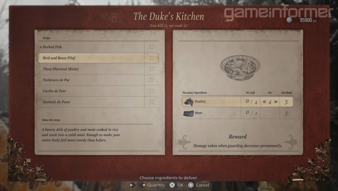 Loja d'O Duque, o Mercador em Resident Evil Village