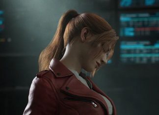 Claire Redfield em RESIDENT EVIL: No Escuro Absoluto