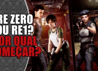 Começo Resident Evil pelo Zero ou pelo RE1?
