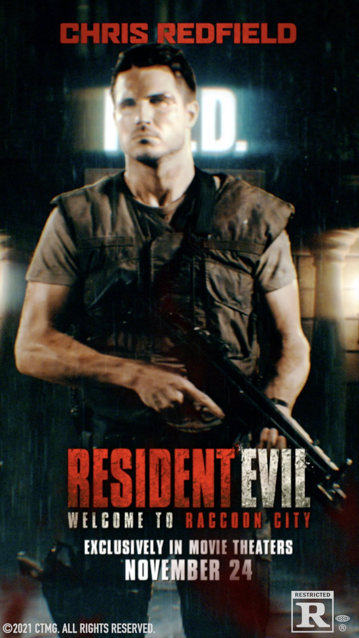 Resident Evil Re:Verse - Visual do Chris: Feira de Armas (Resident