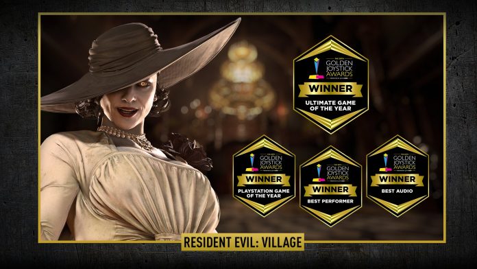 Resident Evil Village é eleito o Game do Ano no Golden Joystick Awards!