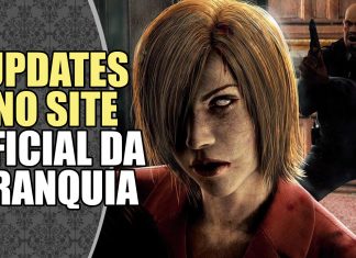 Sobre os updates no portal oficial de Resident Evil...