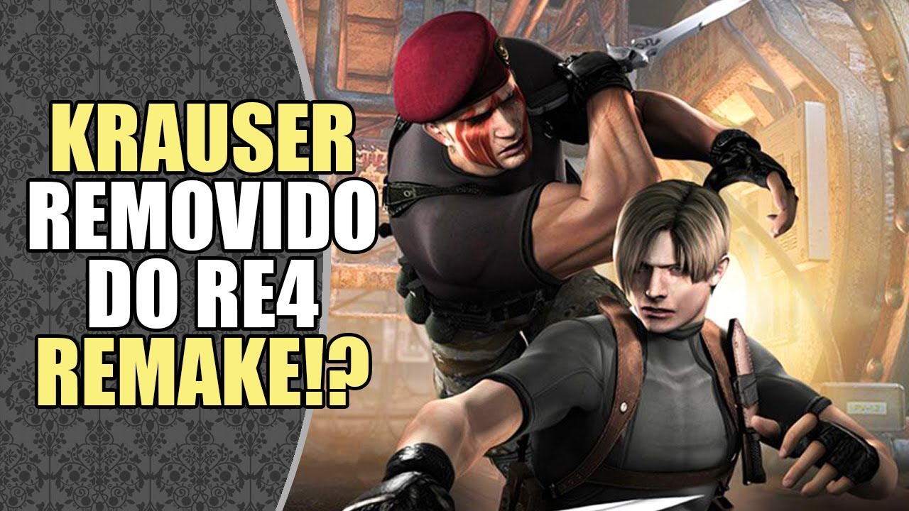 FINALMENTE KRAUSER!? RESIDENT EVIL 4 REMAKE GANHA NOVOS VAZAMENTOS E MUITA  INFORMAÇÃO DE GAMEPLAY! 