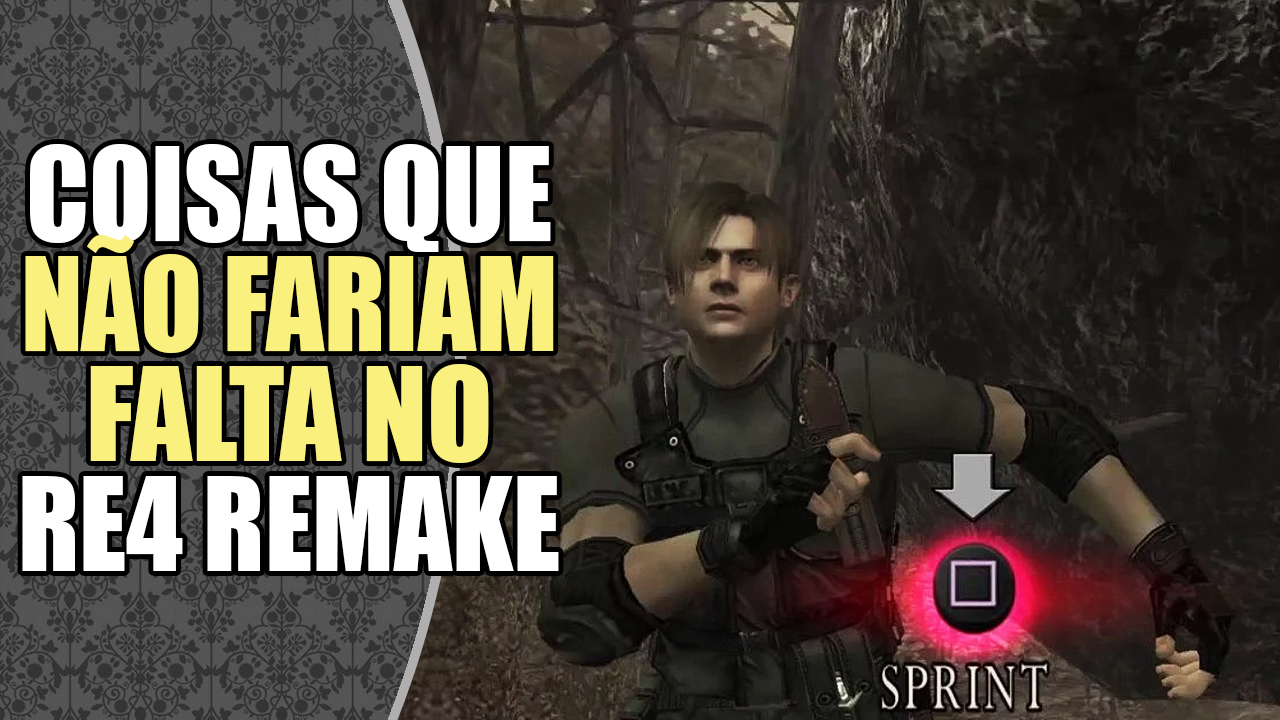 Acabei de comprar RE 4 Remake, nunca mais irei me recuperar