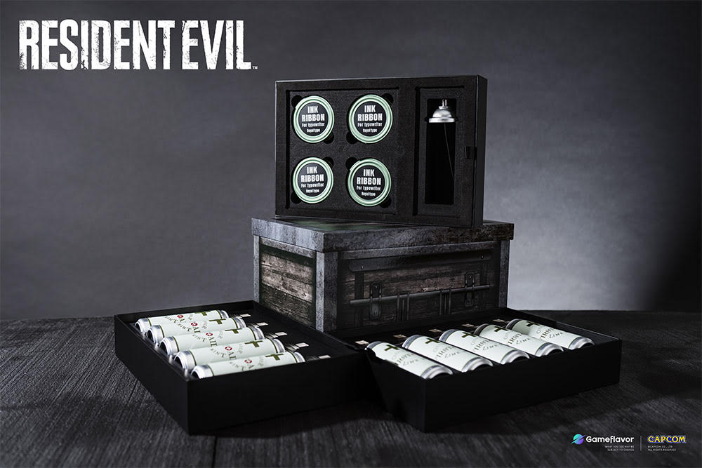 Game Flavor lança caixa com drinks de Resident Evil no Brasil!
