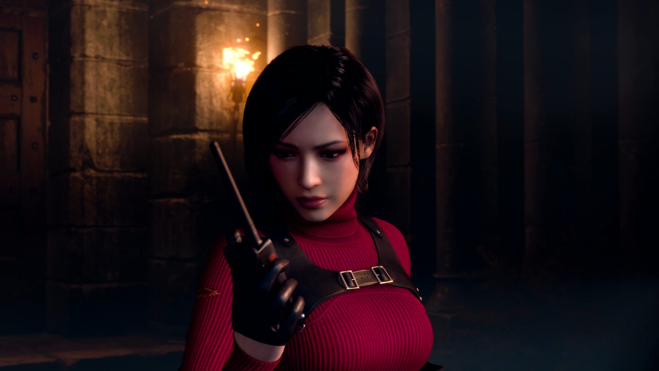 Ada Wong grapple guns into action in Resident Evil 4 Separate Ways DLC
